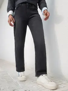 Urbano Fashion Men Straight Fit Heavy Washed Jeans Stretchable