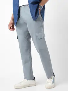 Urbano Fashion Men Regular Fit Solid Cargo Chino Pant with 6 Pockets Stretchable