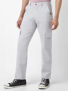 Urbano Fashion Men Regular Fit Solid Cargo Chino Pant with 6 Pockets Stretchable