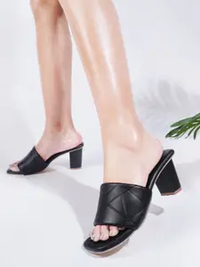 TRYME Ethnic Block Sandals