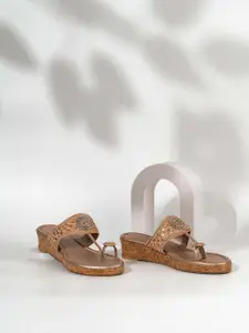 Inc 5 Embellished Ethnic Wedge Sandals