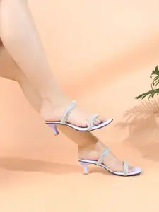TRYME Party Stiletto Sandals