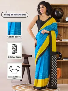 Anouk Rustic Ethnic Motifs Ready to Wear Bagh Saree