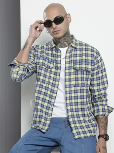The Indian Garage Co Checked Casual Shirt
