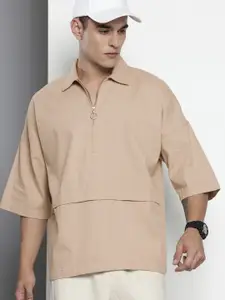 The Indian Garage Co. Oversized Fit Pure Cotton Casual Shirt