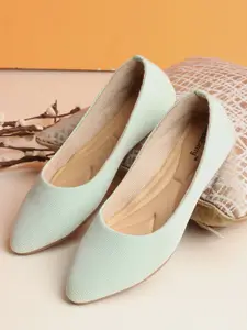 DressBerry Women Embellished Ballerinas Flats