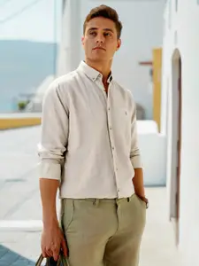 Louis Philippe Sport Men Slim Fit Opaque Casual Shirt