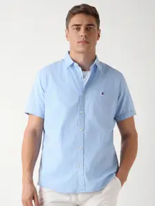 Louis Philippe Jeans Men Slim Fit Opaque Printed Casual Shirt