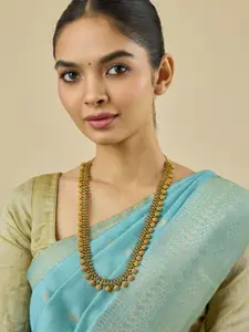 Kushal's Fashion Jewellery Gold-Plated Antique Necklace