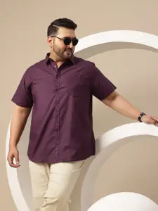 Sztori Men Plus Size Premium Pure Cotton Casual Shirt