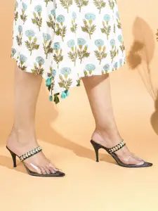 TRYME Party Stiletto Sandals