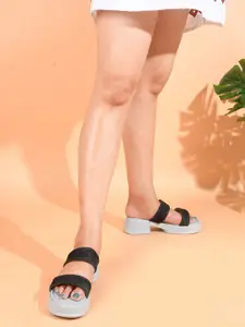 TRYME Party Platform Sandals