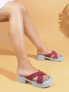 TRYME Party Platform Sandals