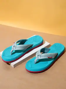 CHUPPS Women Blue Petal Doctor Ultra soft Ortho Slipper Flipflop