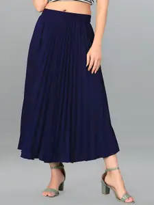 OTABU Pleated Midi Skirt