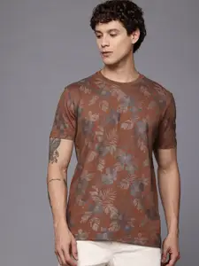 Allen Solly Floral Print Pure Cotton T-shirt