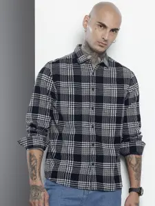 The Indian Garage Co Checked Pure Cotton Casual Shirt