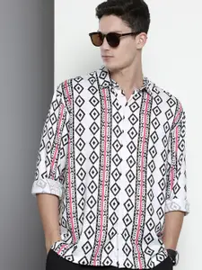The Indian Garage Co Opaque Printed Relaxed Fit Casual Shirt