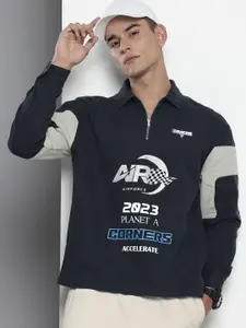 The Indian Garage Co Graphic Printed Pure Cotton Casual Shirt