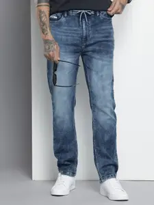 The Indian Garage Co Men Heavy Fade Stretchable Jeans
