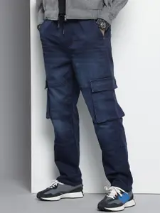 The Indian Garage Co Men Light Fade Stretchable Jeans