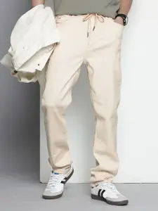 The Indian Garage Co Men Regular Fit Stretchable Jeans