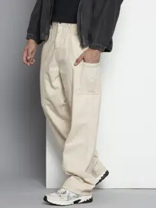 The Indian Garage Co. Men Wide Leg Jeans