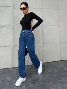 Metronaut Women Comfort Wide Leg Jeans