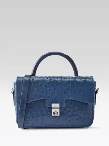 Hidesign Textured Leather Structured Satchel