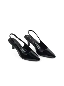 Lino Perros Kitten Pumps with Buckles