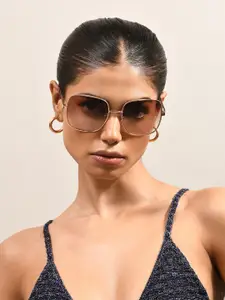 IDEE Women Square Sunglasses with UV Protected Lens