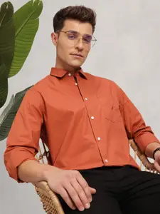 Nautica Men Premium Slim Fit Pure Cotton Casual Shirt