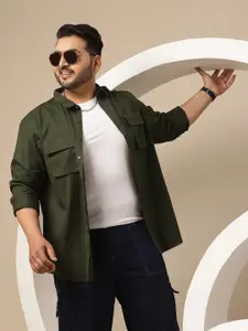 Sztori Men Plus Size Premium Pure Cotton Casual Shirt