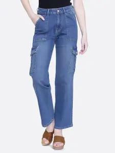 FCK-3 Women Bootcut High-Rise Light Fade Stretchable Jeans