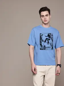 Moda Rapido Men Printed Pockets T-shirt