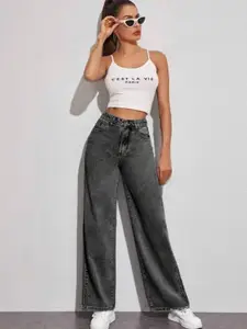 Metronaut Women Comfort Wide Leg Jeans