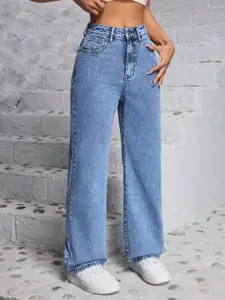 Metronaut Women Comfort Wide Leg Jeans