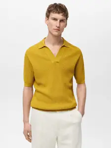 MANGO MAN Polo Collar T-shirt
