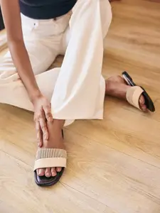 CAI Midnight Corduroy Flats