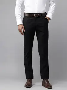 Blackberrys Men Slim Fit Formal Trousers