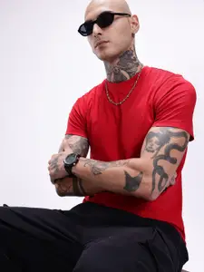 Kook N Keech Solid Crew Neck T-shirt