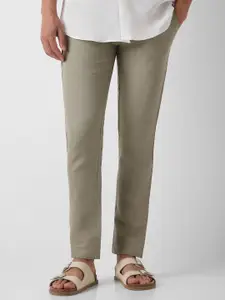 Louis Philippe Sport Men Slim Fit Trousers