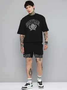 Levis Pure Cotton Printed Loose Fit T-shirt & Shorts