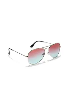 Fastrack Men Aviator Sunglasses With UV Protected Lens-M165PK33V