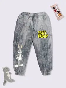YK X Minute Mirth Boys Bugs Bunny Printed Breathability Joggers