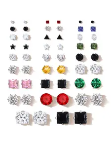 PRIVIU Geometric Studs Earrings