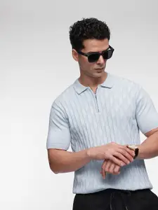 French Connection Men Polo Collar Pure Cotton T-shirt