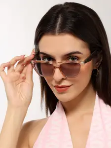 Eyejack Women Cateye Sunglasses with UV Protected Lens