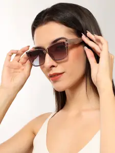 Eyejack Women Cateye Sunglasses with UV Protected Lens