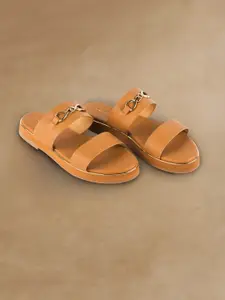 Lino Perros Women Open Toe Flats